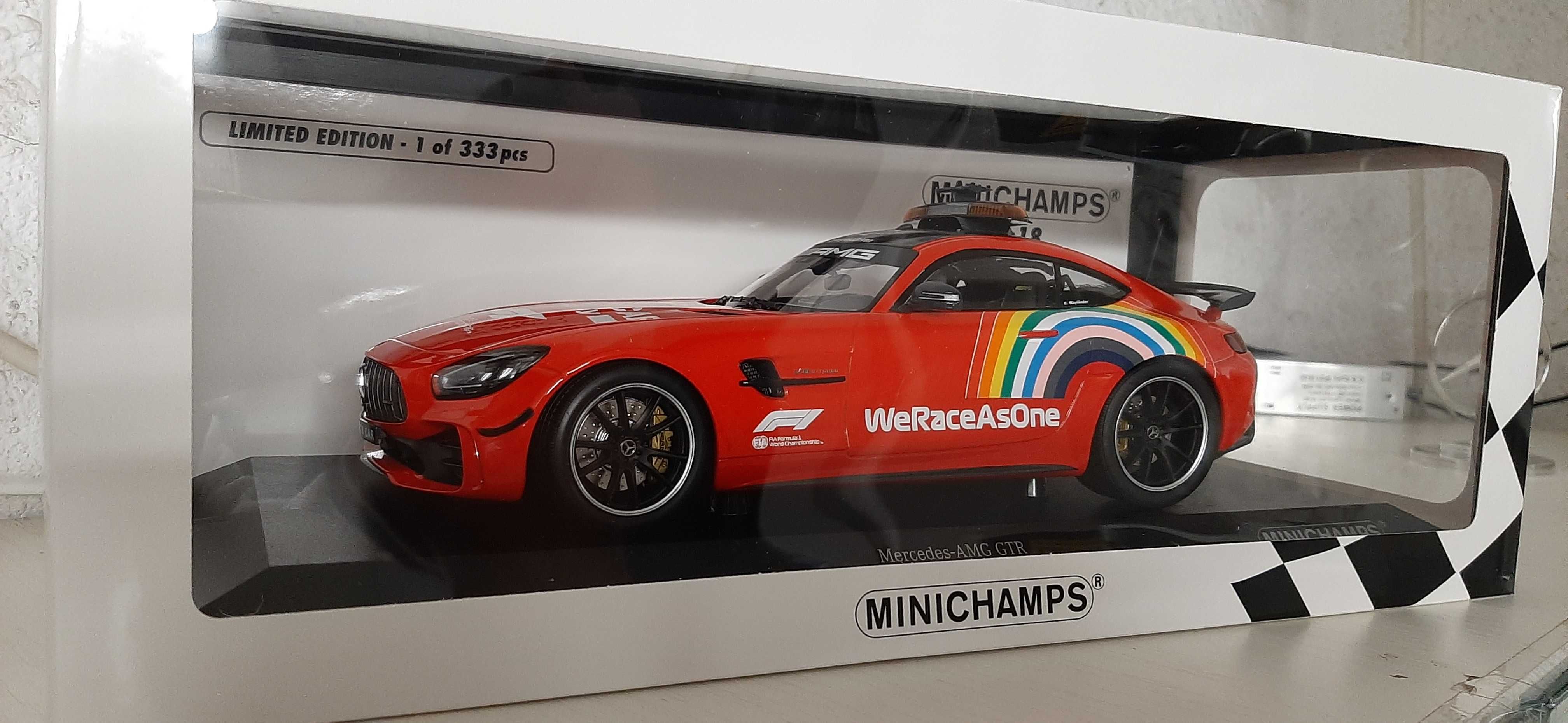 Vand Macheta Mercedes AMG GT-R Safety Car 1/18