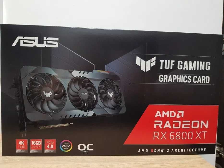 Placa video RX 6800 XT OC 16GB ASUS TUF - NOU