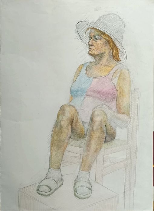 Поръчкови портрети с графит на размер 35/50