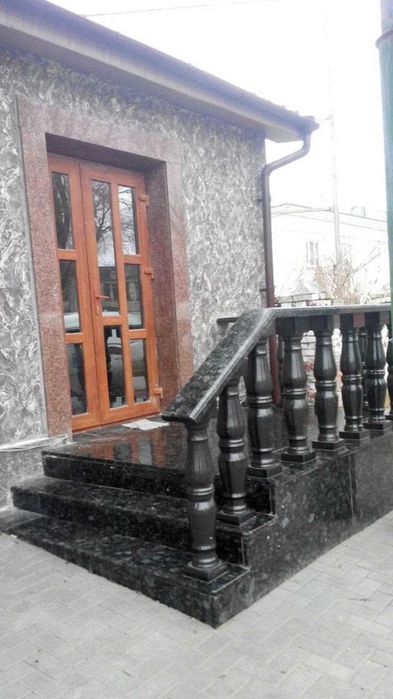 Balustrade de granit
