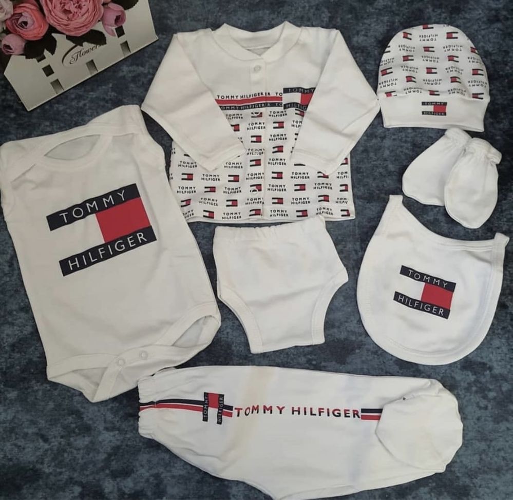 Tommy hilfiger Набор для новоражденных Малчиков Производство Турция