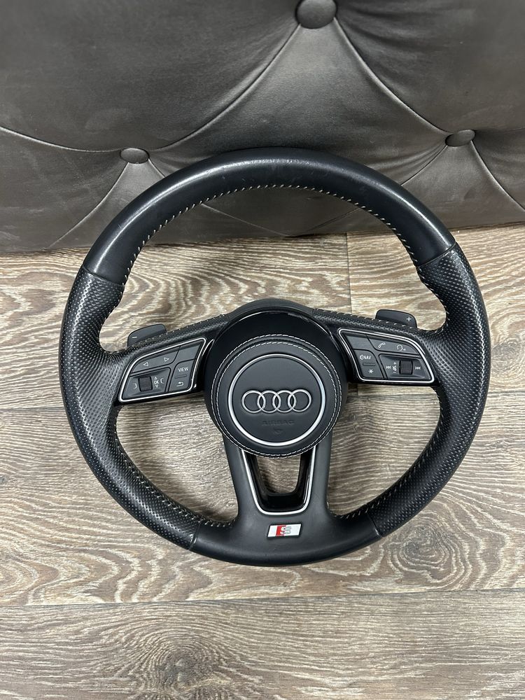 Audi S line Волан с кожен аирбаг ейрбег