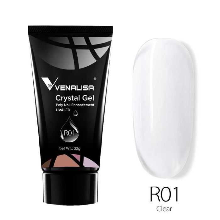 Ново! Комплект Професионален VENALISA Polygel, Crystal gel, полигел!