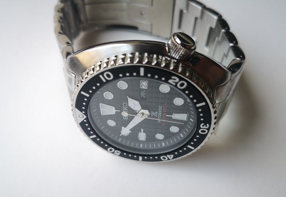 Ceas automatic Seiko Turtle Mod Prospex bratara metalica