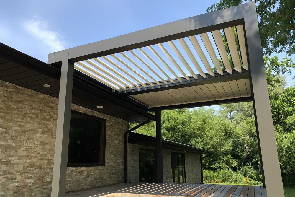 Glisiere aluminiu pentru terase