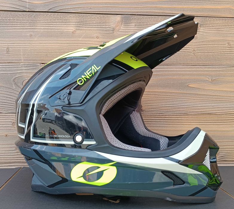 Casti fullface second hand bicicleta Oneal BackFlip, Sonus Solid negru