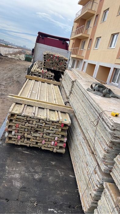 Grinda doka H20, schela, popici metalici, panouri cofraje