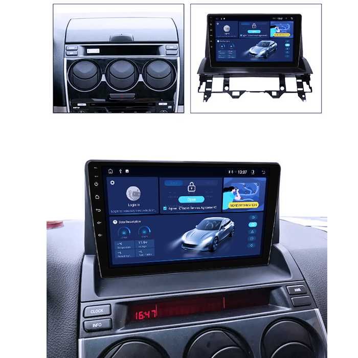 Navigatie Mazda 6 2002-2008, Android 14, 10 INCH,4GB RAM/64GB ROM