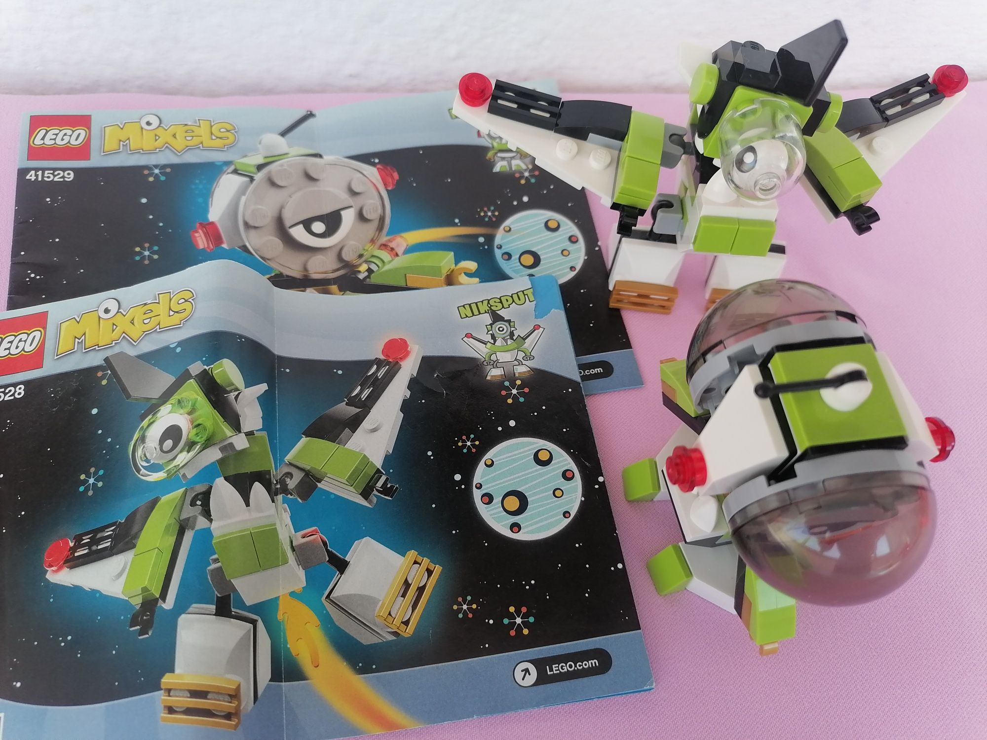 Lego Mixels 41528 Niksput и 41529 Nurp-Naut
