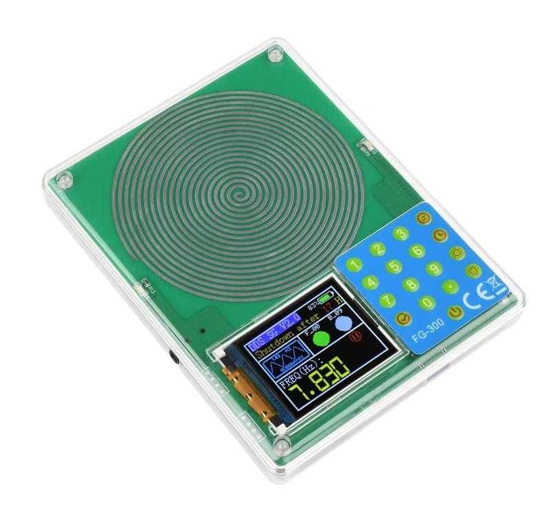 Домашен 1.8" LCD 7.83Hz Зареждаем Шуманов DDS Генератор 0.001Hz-200KHz