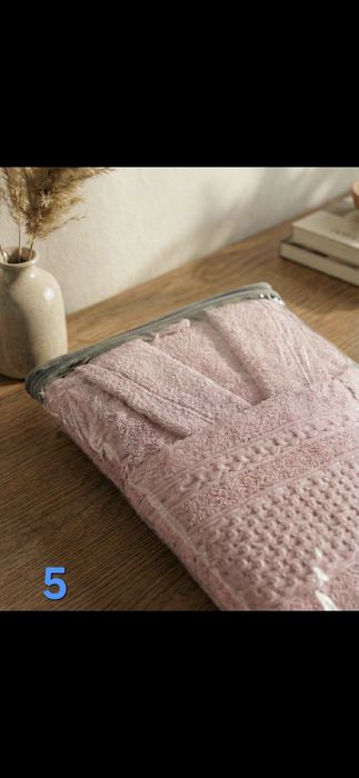 Халат с качулка и кърпа 50/90