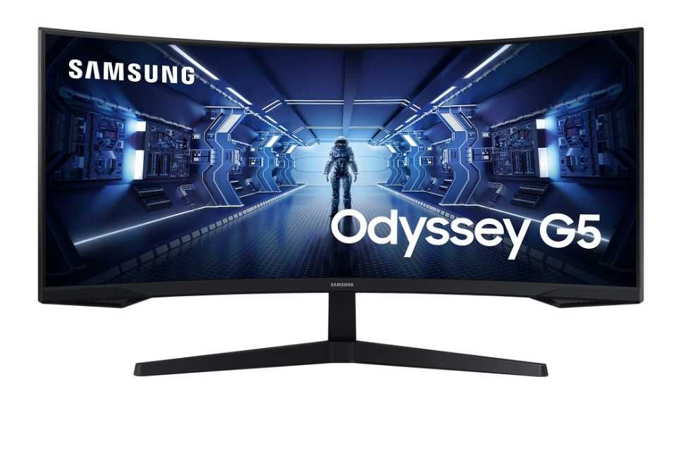 Monitor Gaming curbat SAMSUNG Odyssey G5 34", WQHD, 165Hz