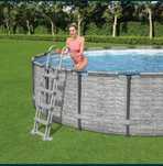Scara pentru piscină, Bestway, 4 trepte, 132 cm. (NOUĂ)