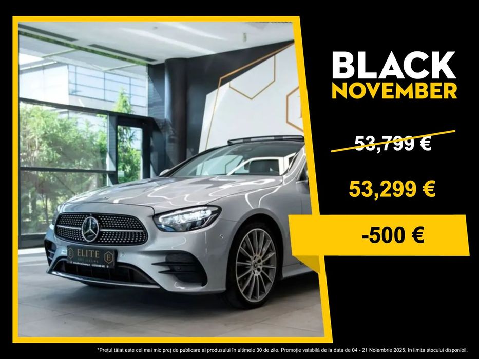 Mercedes-Benz E Pano / Masaj / AIRMATIC / Leasing / Garantie 12 luni