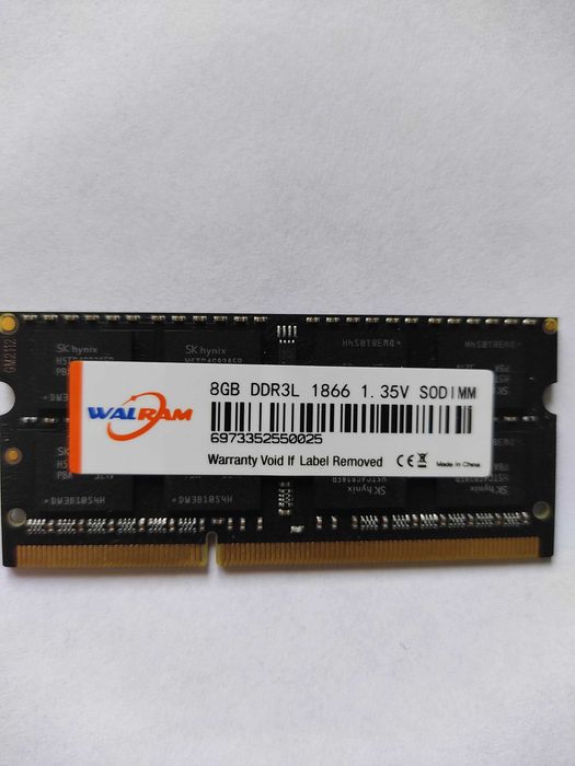 РАМ RAM ddr3 8GB 1866 1.35V sodimm