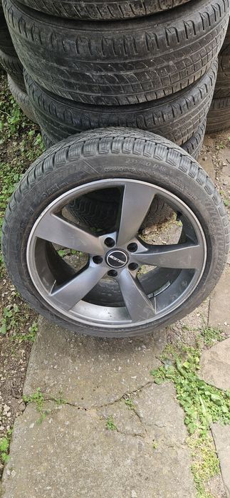 5/112/18 audi резервна джанта с гума 18 цола