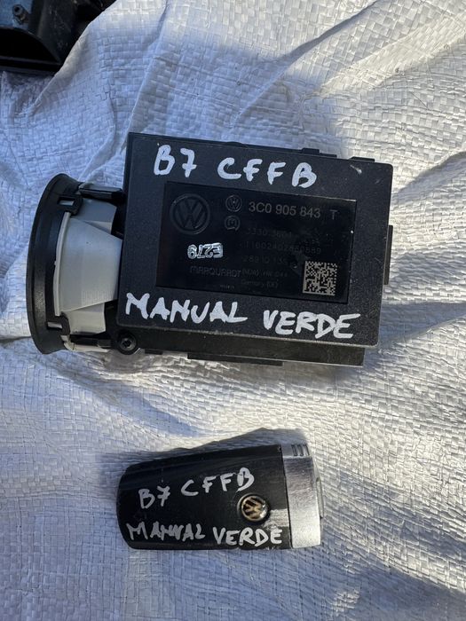 Kit pornire  vw passat b7 ECU calculator confort/motor cheie contact