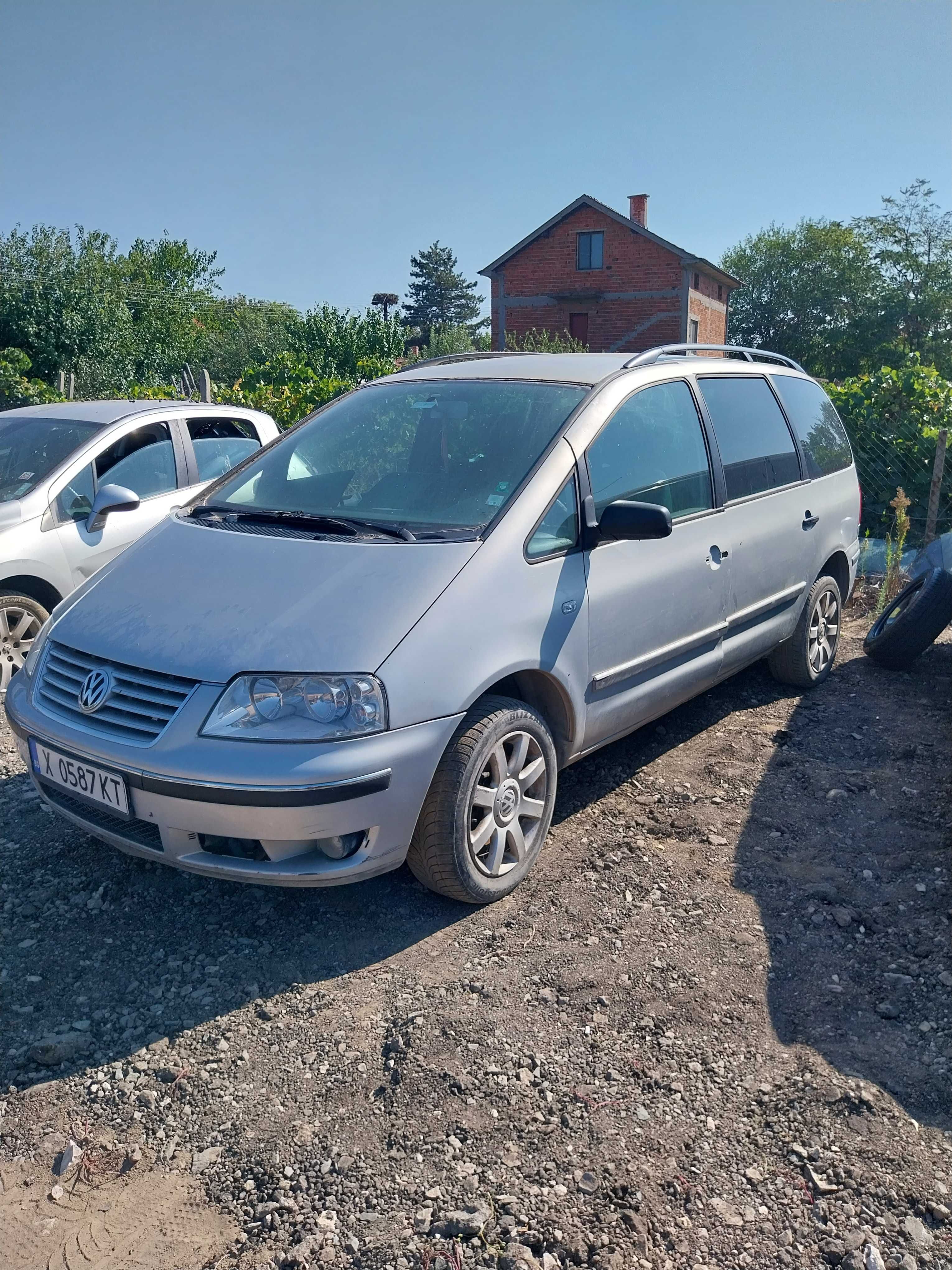 Vw Шаран 1.9тди 116к.с. на части