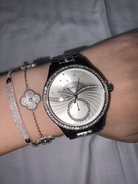 Ceas de mana Michael Kors argint argintiu silver gri nou new