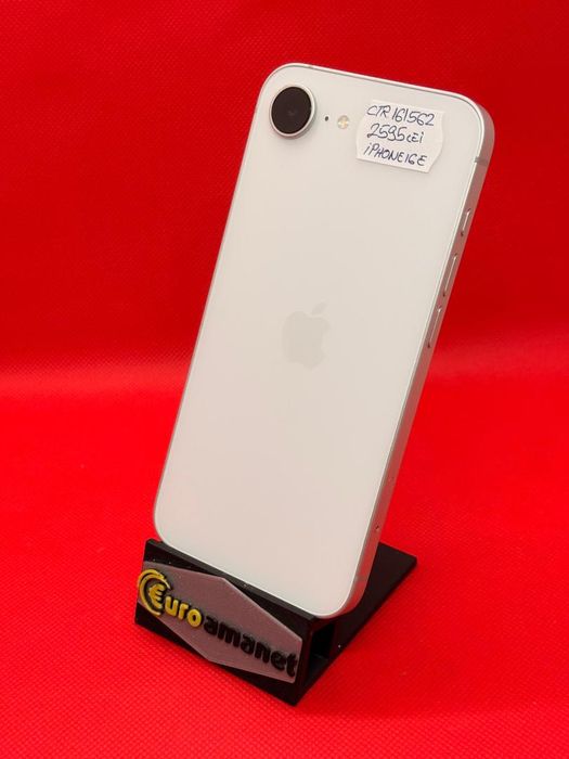 Telefon mobil Apple iPhone 16e, 128GB, 5G, White -A-