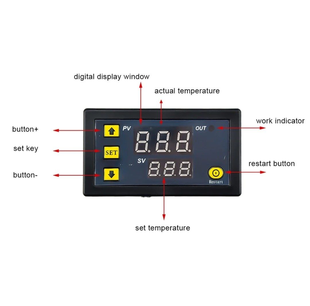 Termostat electronic digital