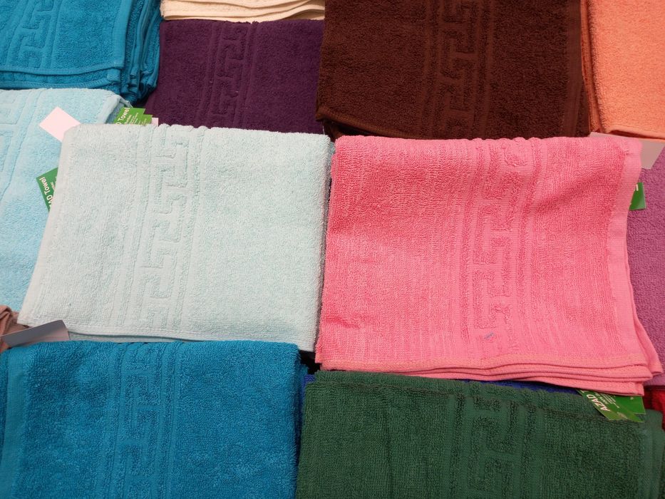 Prosoape diverse dimensiuni. Diverse culori. Pakistan. !00% bumbac