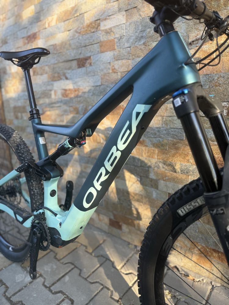 2022 Orbea Rise M20 Carbon - електрически карбонов МТБ байк (ebike)