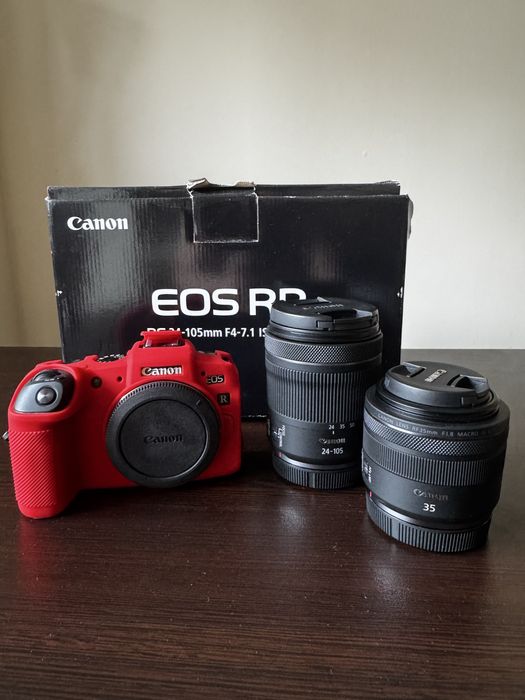 Безогледален фотоапарат CANON EOS RP + два обектива