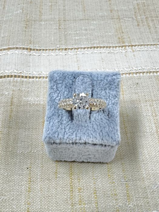 Inel Aur 18k Diamante naturale 1.5CT, pret fix