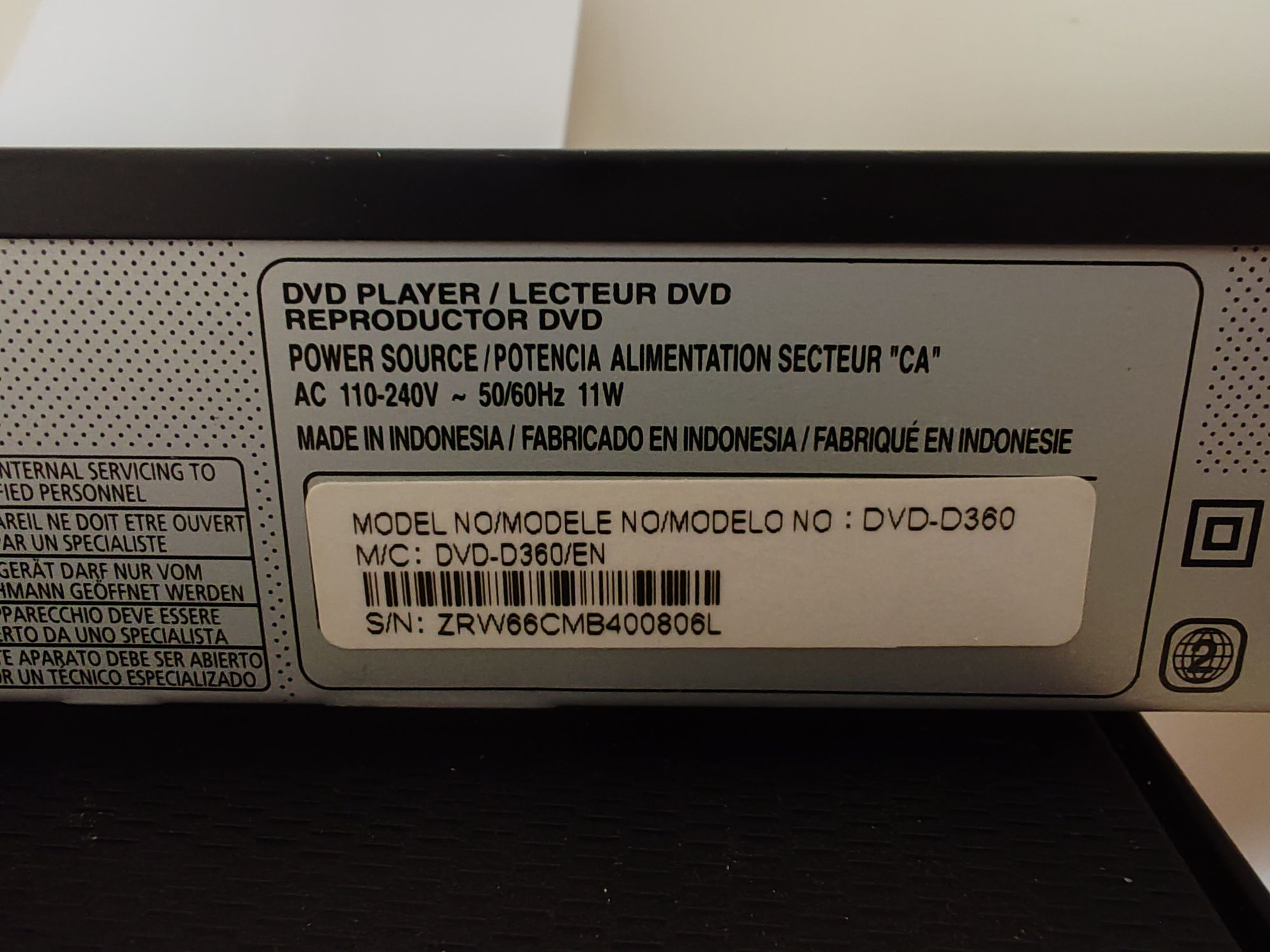 DVD Player Samsung cu telecomanda