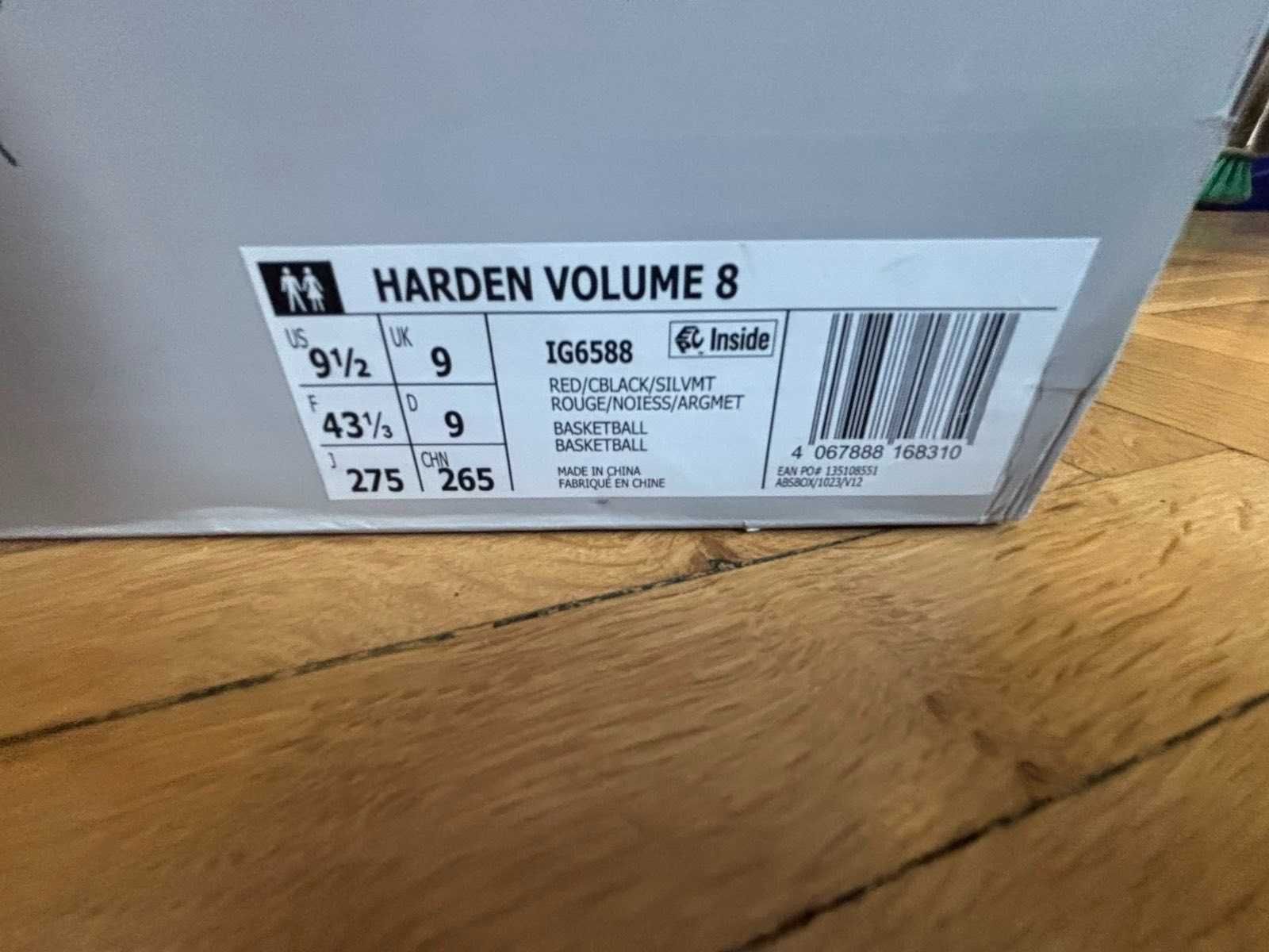 Маратонки Adidas Harden Volume 8