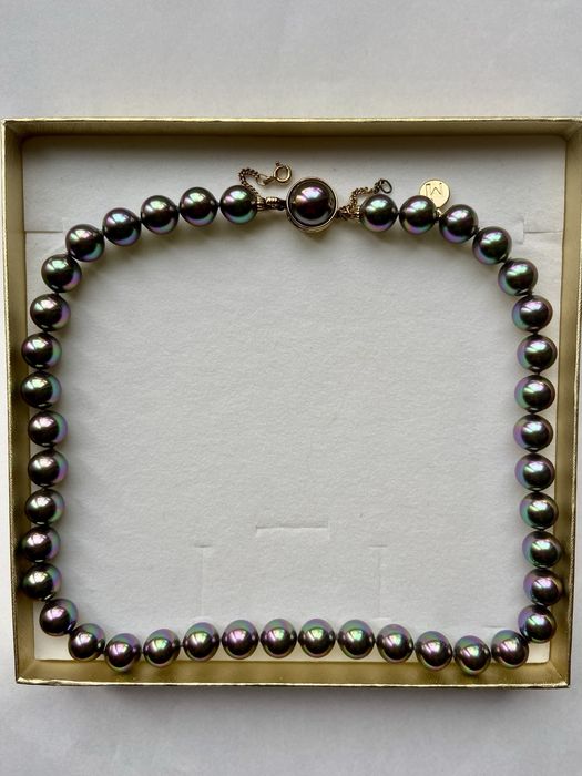Coiier de perle original designer Majorica Pearls