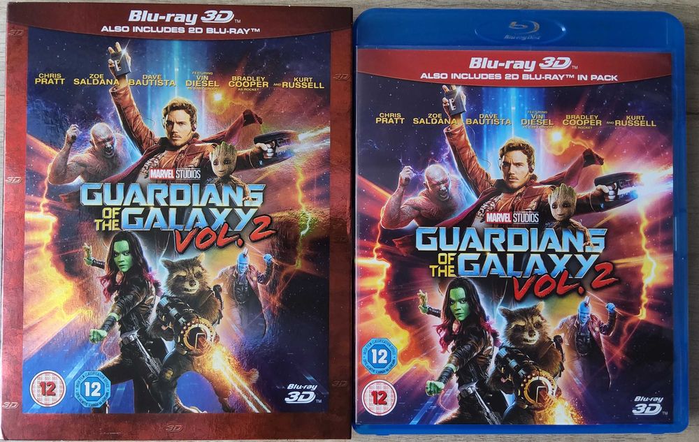 Guardians of the Galaxy Vol. 2 – Blu-ray 3D + 2D Original Marvel UK