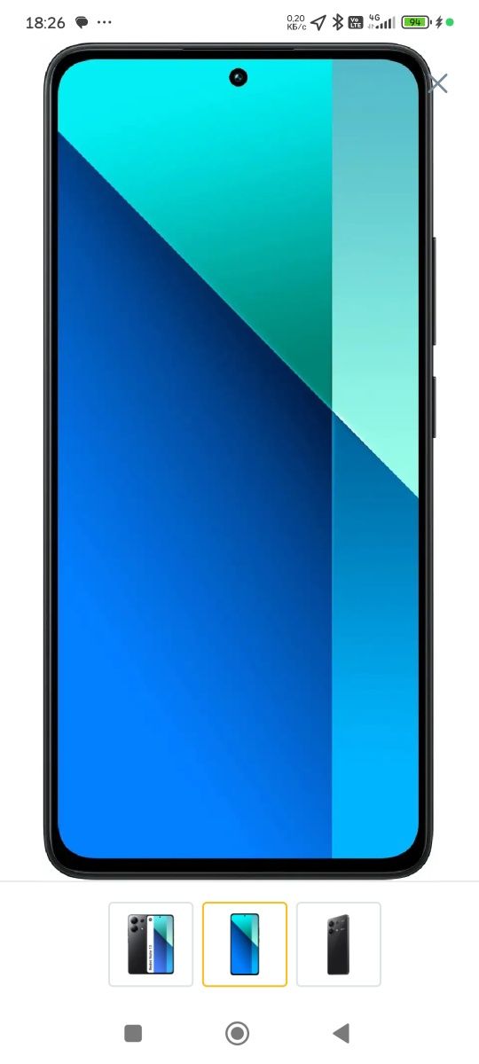 Redmi not 13 8/256