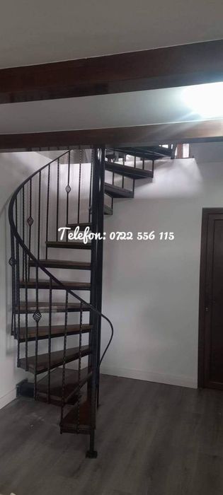Scări Spirală pentru interior și exterior