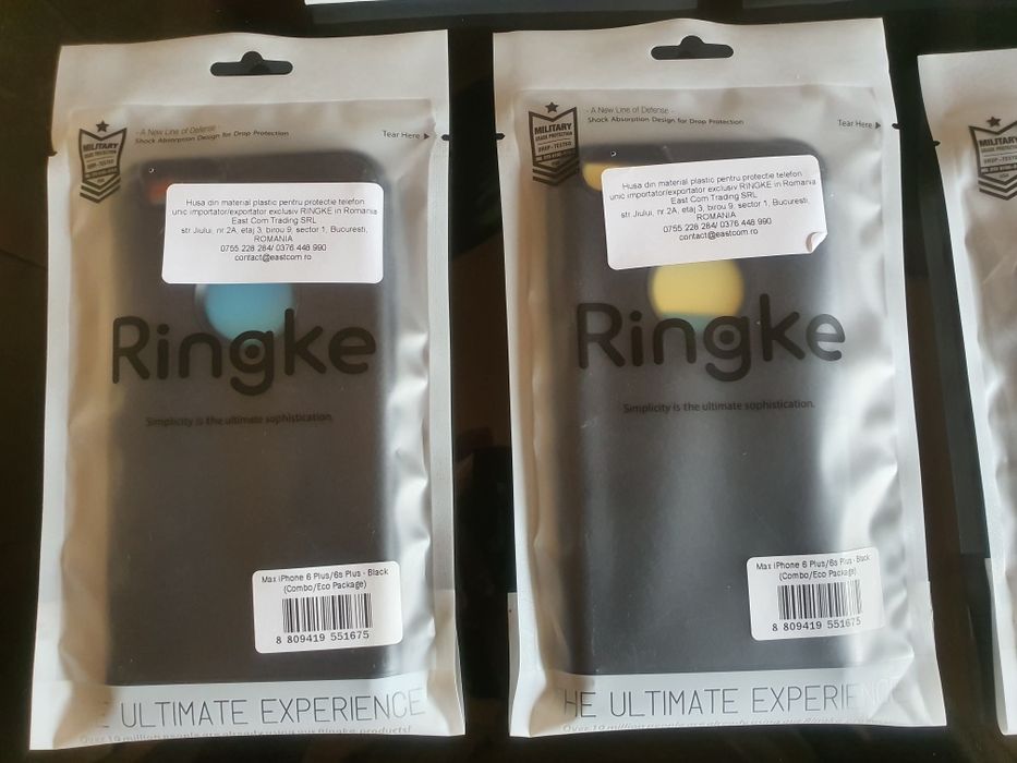 Husa Iphone 6Plus +Folie Ringke