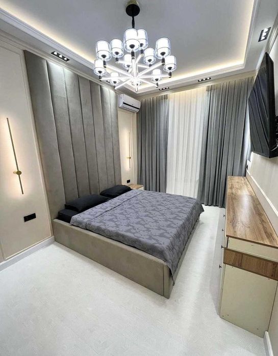 Айбек 3-комнат 98-кв.м ЛЮКС квартира! Ор-р Ул,Нукус - 94-Школа