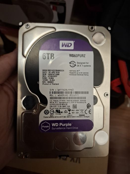 Жесткий диск 6 TB