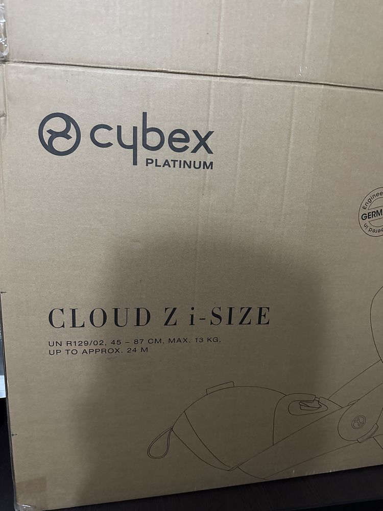 cybex platinum cloud z i-size scoica scaun masina