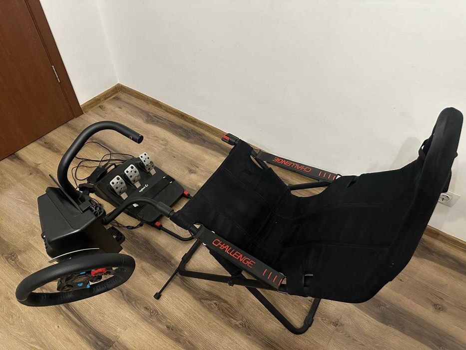 Scaun gaming - Cockpit Playseat  + Volan Logitech G29