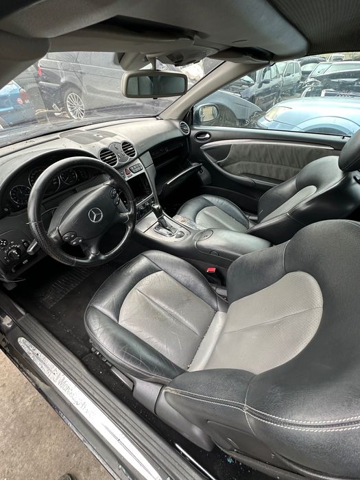 Mercedes clk за части !!блокирал двигател!!