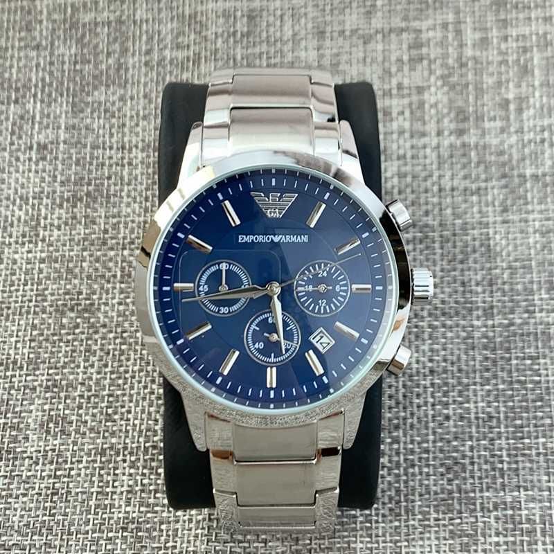 CEAS Barbatesc ARMANI PREMIUM CHRONOGRAPH Blue (tissot seiko omega)