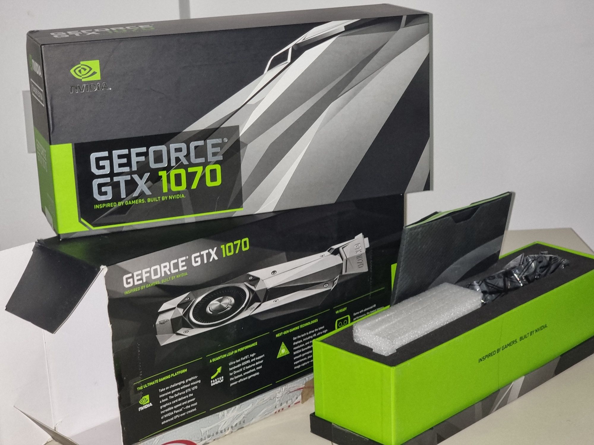 Placa video 8GB DDR5 Nvidia GTX1070 Founder's edition