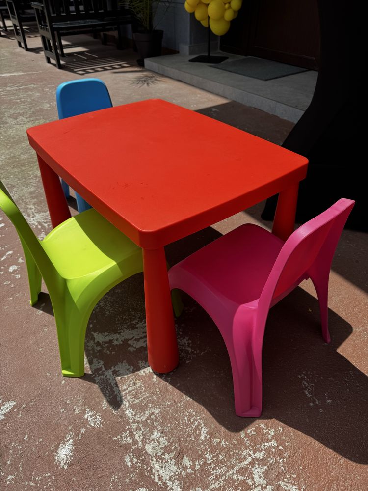 Scaune plastic pt copii