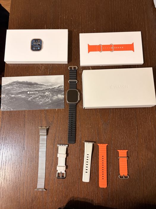 Apple watch ultra 2 49MM celular + 3 каишки