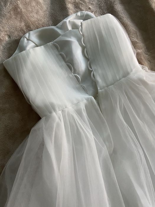 Rochie scurta de mireasa