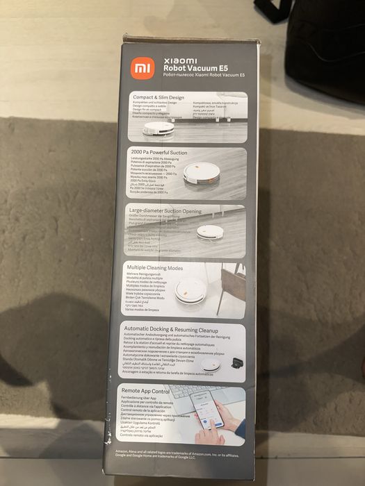 robot xiaomi vacuum E5