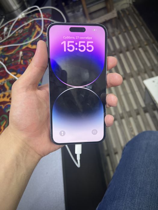 14 pro max lla 128 tali yomkis 85%