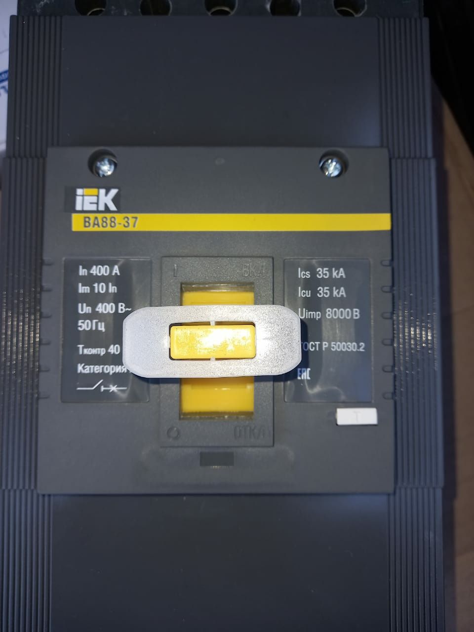 iEK BA88-37 . In 400A. Выключатель автоматический