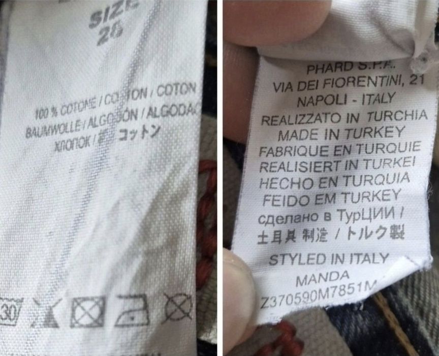 Blugi superbi ZU Elements Femei "Handmade" Slim Fit, Mărimea 28